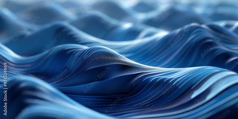 Obraz premium Dynamic Abstract Technology Layers of waves Background with Lines, Graphic Resources, abstract graphic, banner design, pattern design, wallpaper, web background template