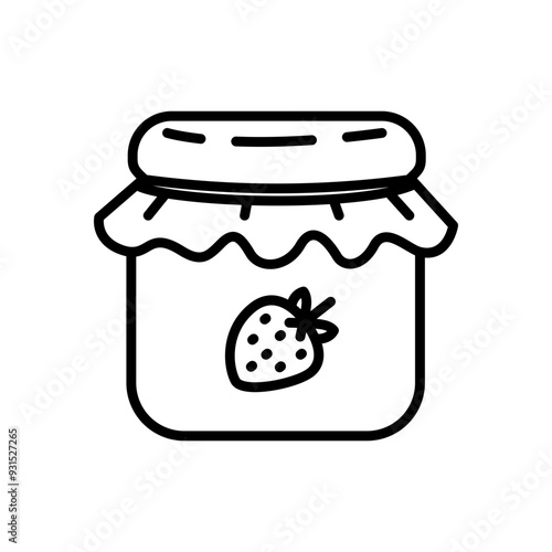 jam vector icon in line style