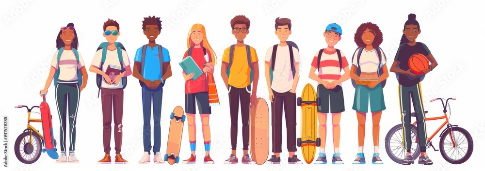 Bringing diversity back to school by uniting schoolboys and schoolgirls of different ethnicities Bringing diversity back to school by uniting schoolboys and schoolgirls of different ethnicities
