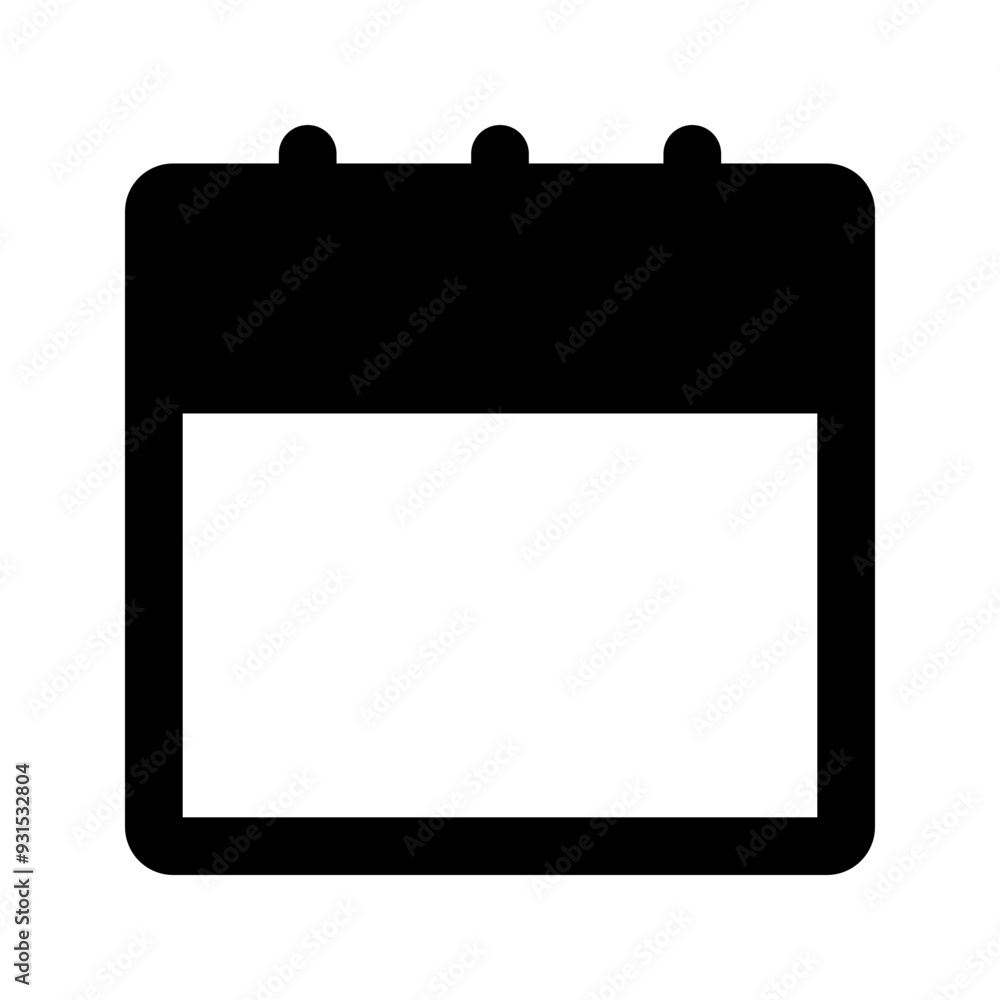 calendar glyph icon calendar glyph icon