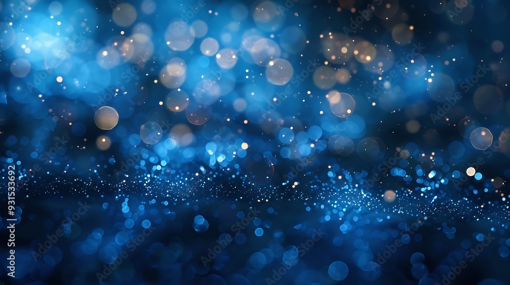 Fototapeta premium ABSTRACT BLUE GRADIENT BACKGROUND DARK LIGHTS BACKDROP DIGITAL WEB DESIGN COLORFUL EFFECTS TEMPLATE FOR DIGITAL GRAPHICS : Generative AI