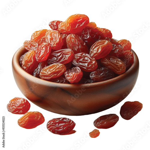 Dry grapes vector