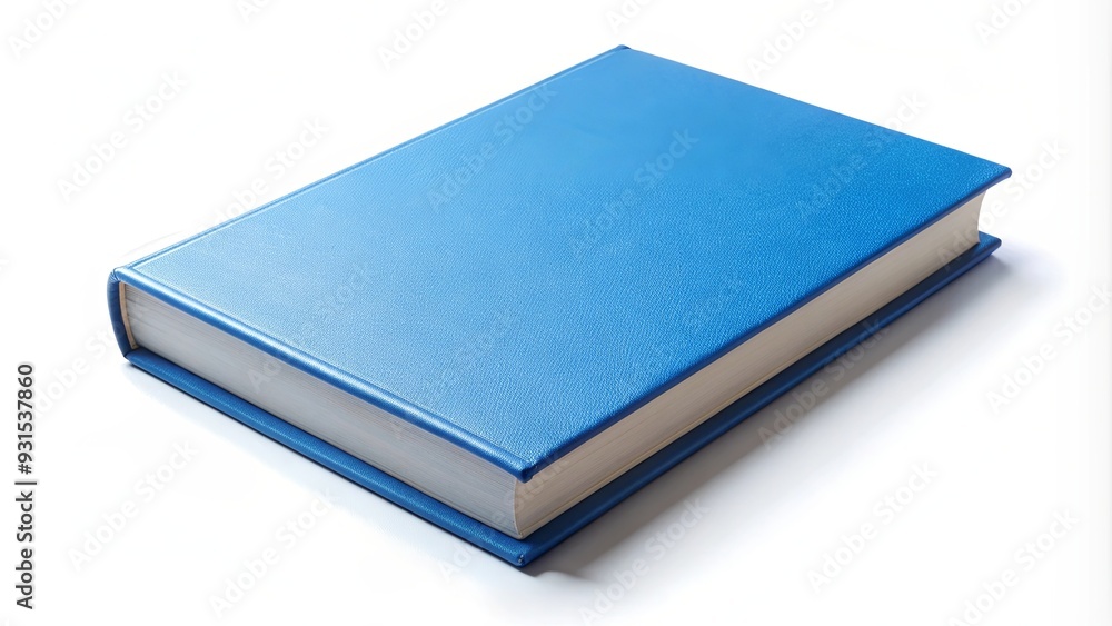 Blue book placed on a white background with soft shadow, blue, book, background, white, shadow, education, reading Blue book placed on a white background with soft shadow, blue, book, background, white, shadow, education, reading