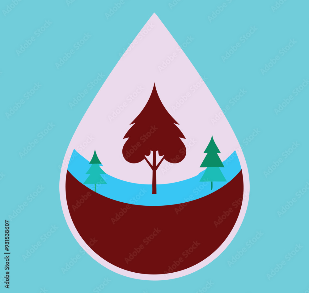 Obraz premium Add an eco-conscious touch to your designs with these stunning, sustainable graphics. 