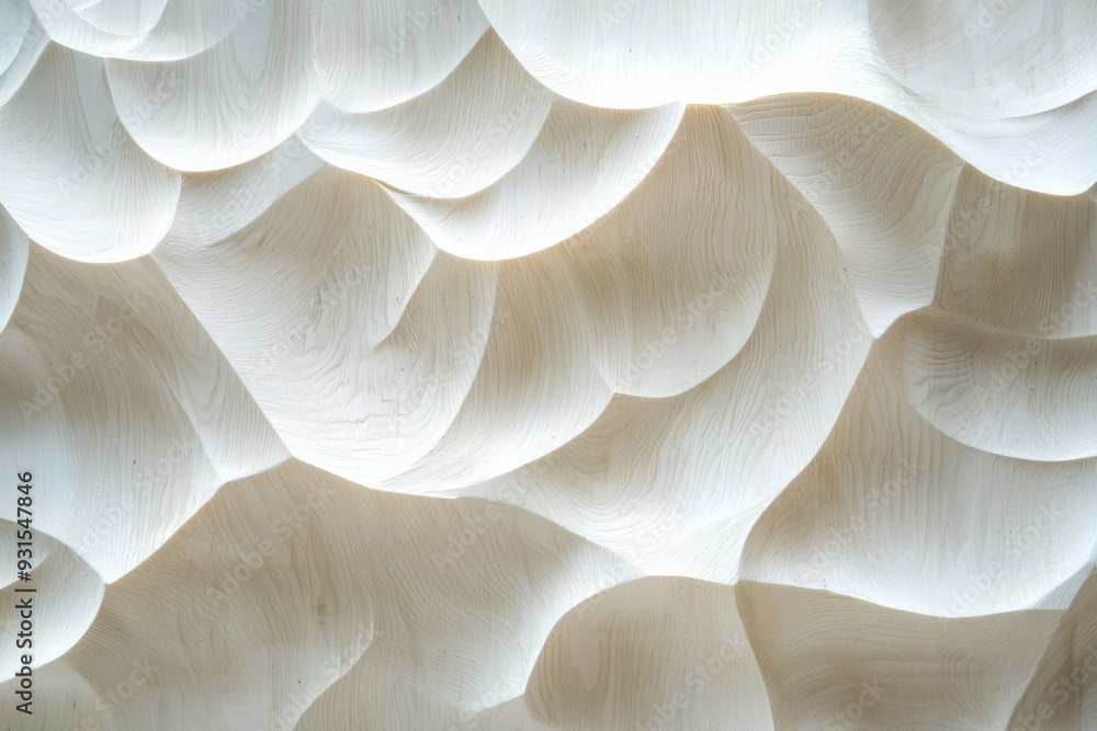 Abstract background of white plywood texture created with generative AI Abstract background of white plywood texture created with generative AI