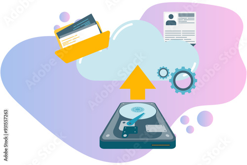 upload data from hard disk