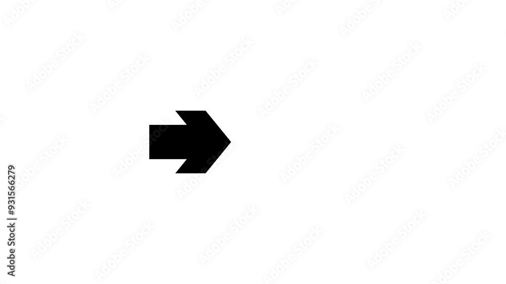 Movement Icon.Arrow icon in simple style isolated. Movement Icon.Arrow icon in simple style isolated.