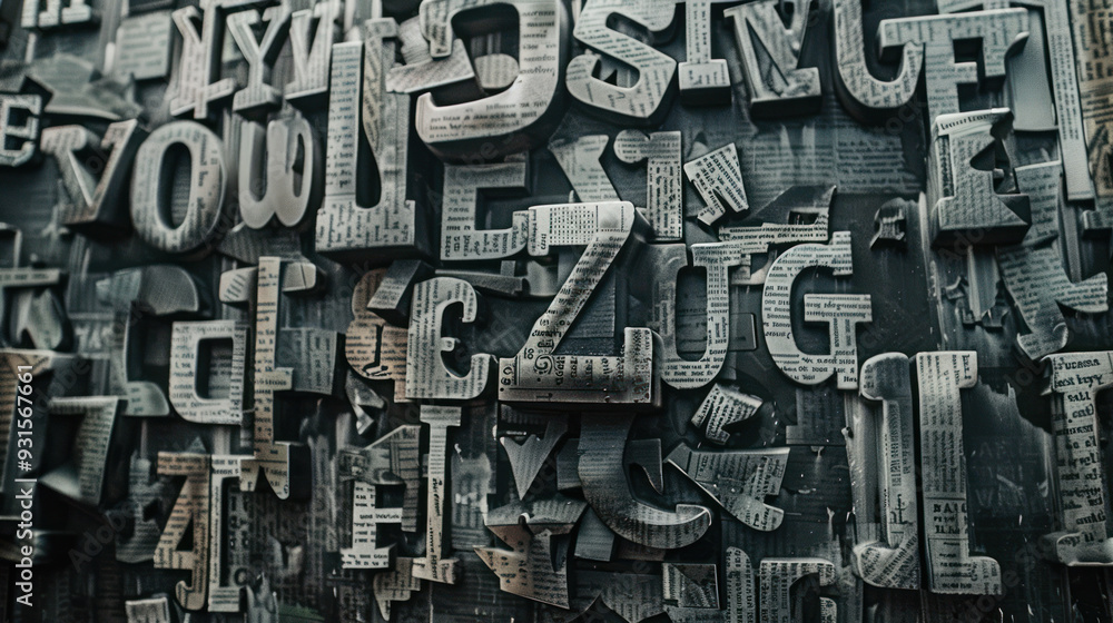 Anti-Design A rebellious style with mixed fonts background Anti-Design A rebellious style with mixed fonts background