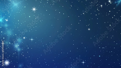 Sky_blue_background_Vector_Starry_Space