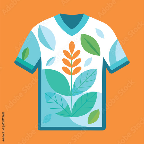 Create with conscience using eco-friendly graphics that blend art with environmental care. t shirt design
