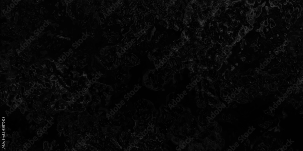 Fototapeta premium abstract dark black background with grunge. Panorama of Dark grey black slate background or texture. abstract black backdrop concrete texture. Surface of old and dirty outdoor building wall.