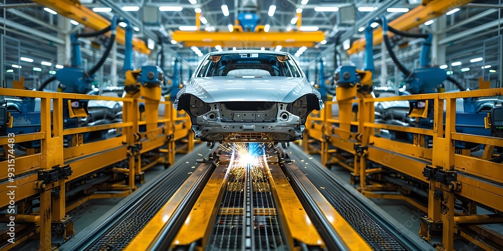 Vehicle Assembly Line Vehicle Assembly Line