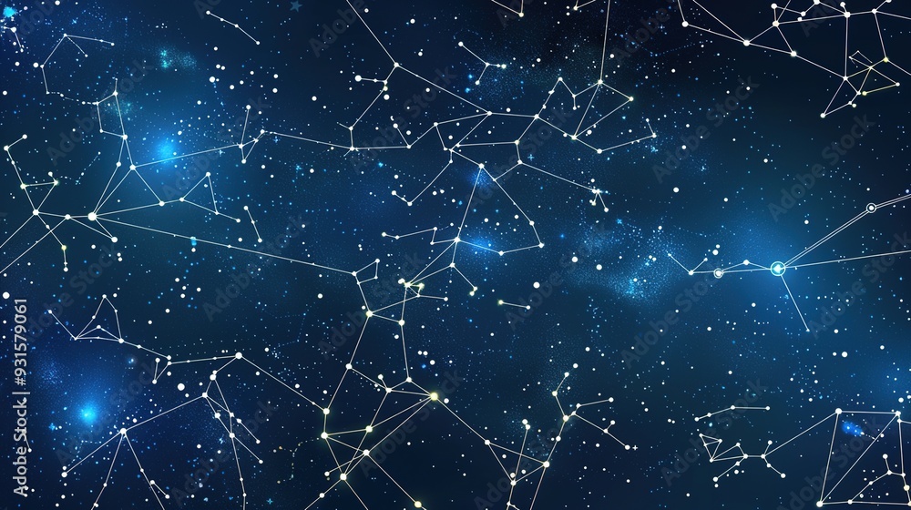 Constellations_Vector_Starry_Space_backgroundFree Constellations_Vector_Starry_Space_backgroundFree