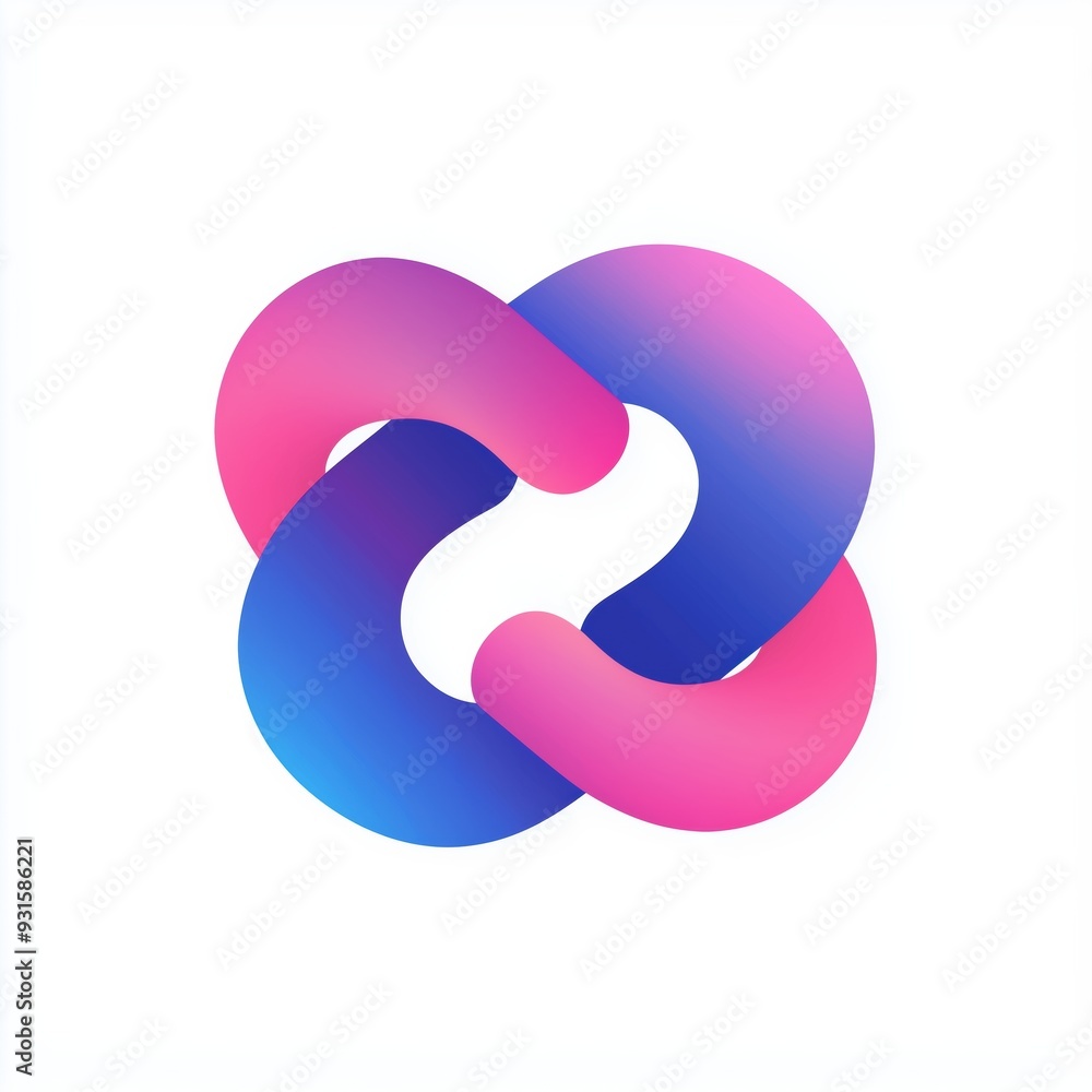 Modern Fluid Geometric Abstract Logo with Gradient Colors Sleek Design in Pink to Blue Transitions, Perfect for Branding and Web, Modern Fluid Geometric Abstract Logo with Gradient Colors Sleek Design in Pink to Blue Transitions, Perfect for Branding and Web,