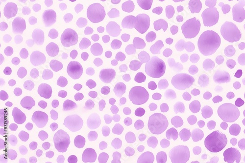 Purple watercolor dots