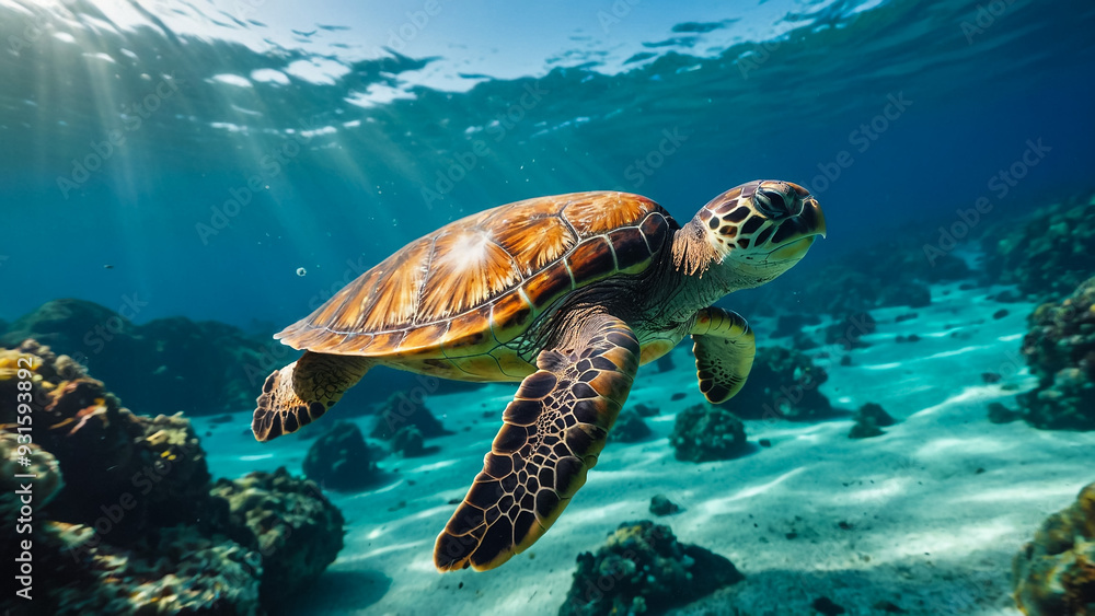 hawksbill turtle red sea midwater hawksbill turtle red sea midwater