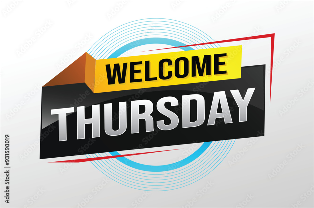 welcome thursday word text concept icon logo sign symbol vector note 3d style for use landing page, template, ui, web, mobile app, poster, banner, flyer, backdrop, gift card, coupon
welcome thursday word text concept icon logo sign symbol vector note 3d style for use landing page, template, ui, web, mobile app, poster, banner, flyer, backdrop, gift card, coupon