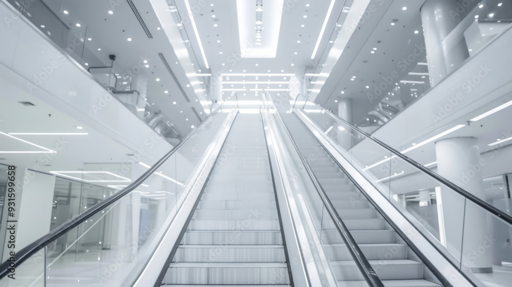 Snow-white shopping center. Empty shelves of a modern shopping center. Interior and design concept. Snow-white shopping center. Empty shelves of a modern shopping center. Interior and design concept.