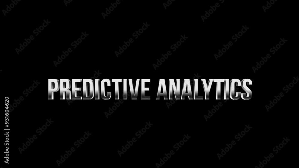 Predictive Analytics Hi-Tech Animation Predictive Analytics Hi-Tech Animation