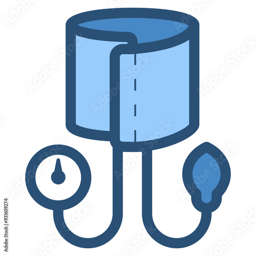 sphygmomanometer blood pressure manual monitor icon
