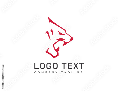 Free Download Tiger premium vector logo template design - GFXLoad