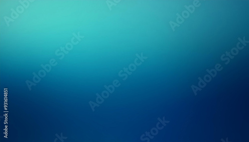 A cool and calming gradient background transitioning from deep navy blue to bright turquoise, creating a serene visual effect. Ideal for adding a refreshing touch to digital and print projects