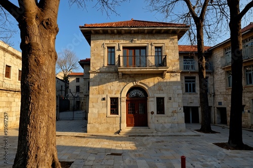 Eyup, Istanbul Turkey - January 13, 2023 : Old Rami Barracks, New Rami Library (Rami Kutuphanesi) Photo, Rami Eyup, Istanbul Turkey photo