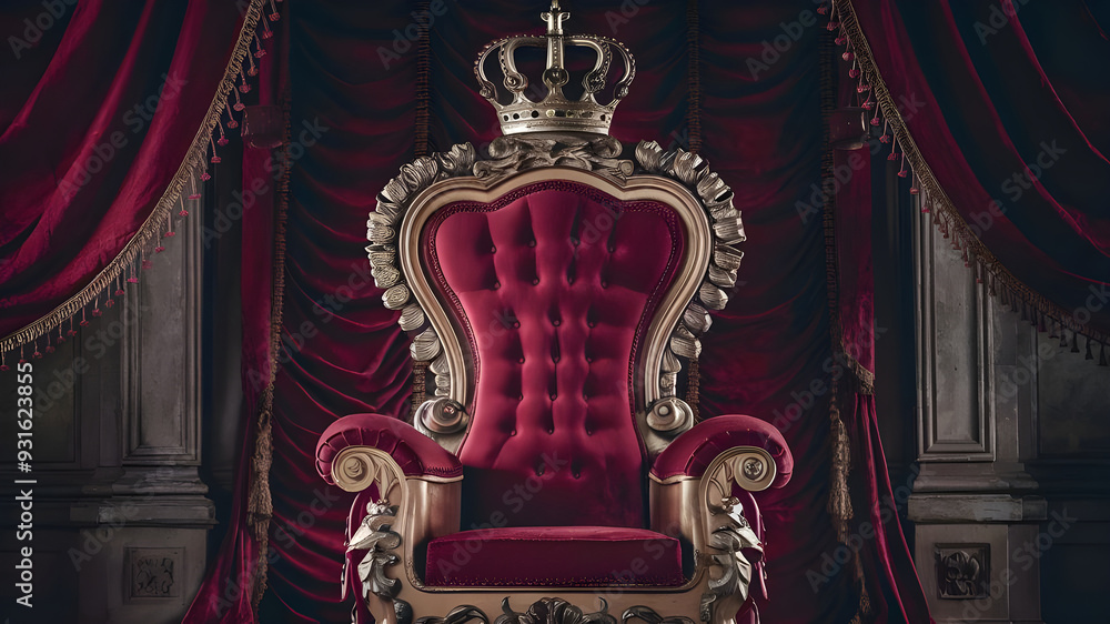 A Sovereign’s Retreat, Embellished with Carvings and Golden Accents A Sovereign’s Retreat, Embellished with Carvings and Golden Accents