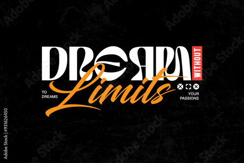 graphic tee aesthetic quotes design streetwear style editable template 