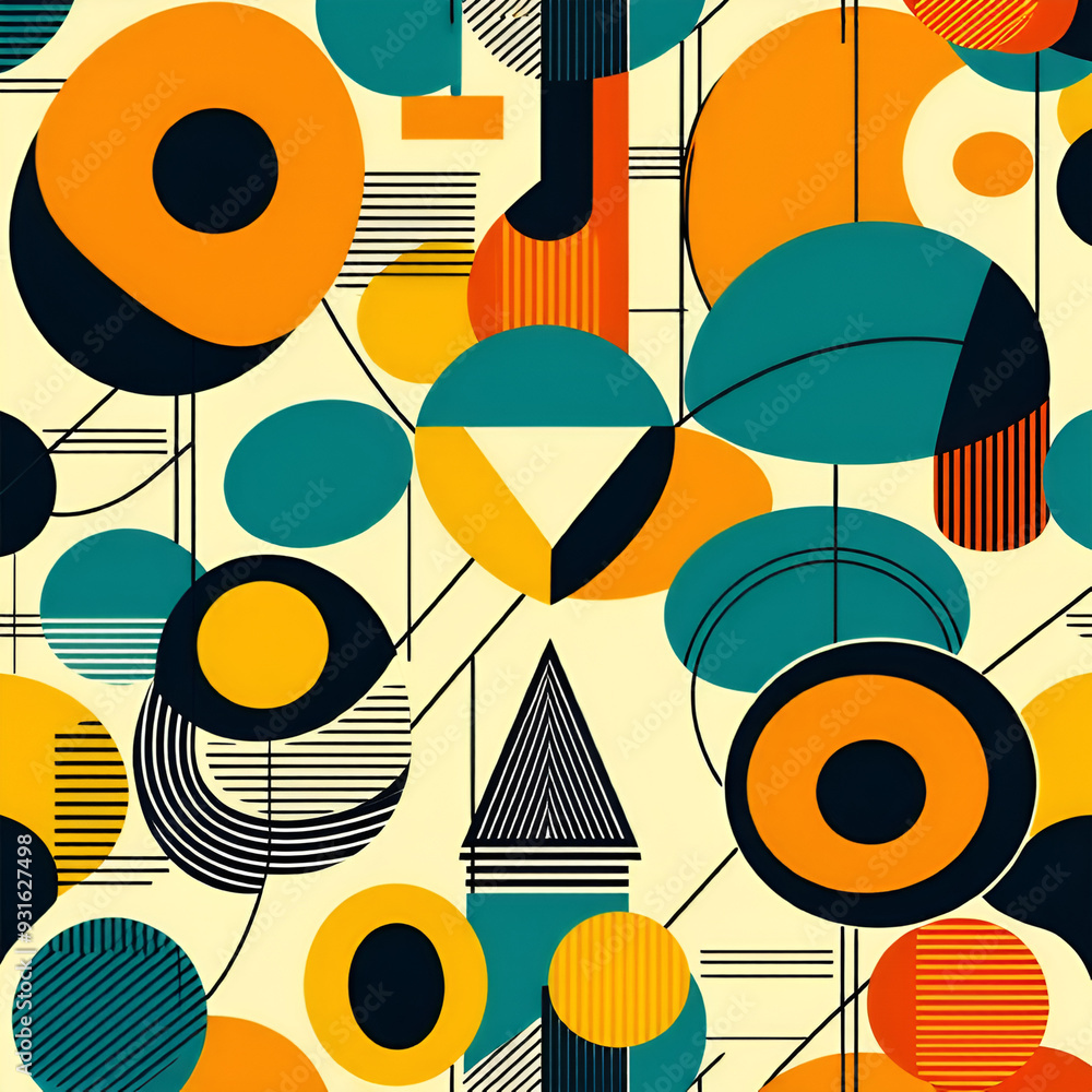 seamless pattern with circles