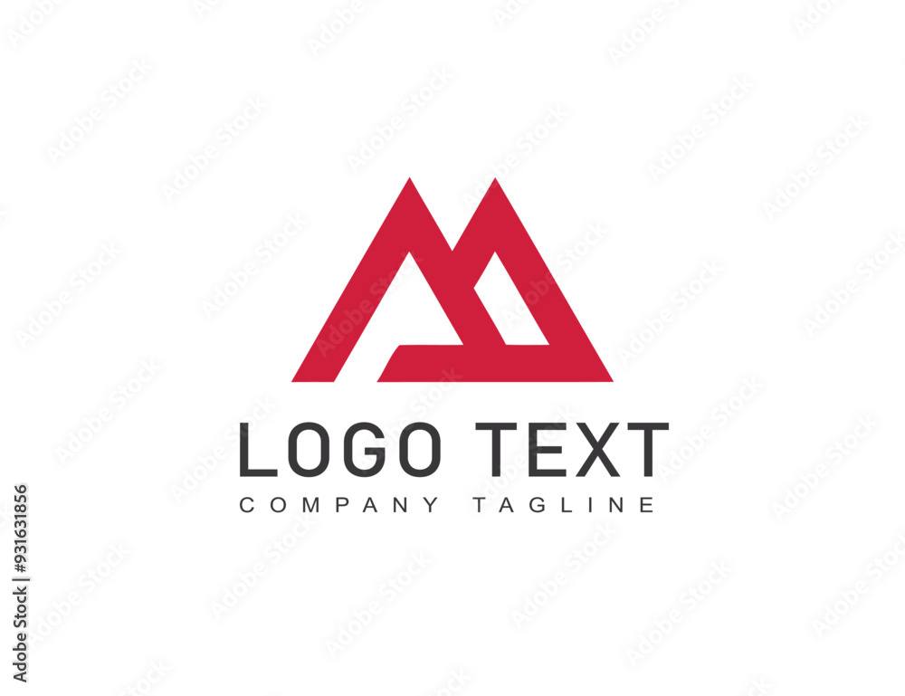 Trendy monogram logo Trendy monogram logo