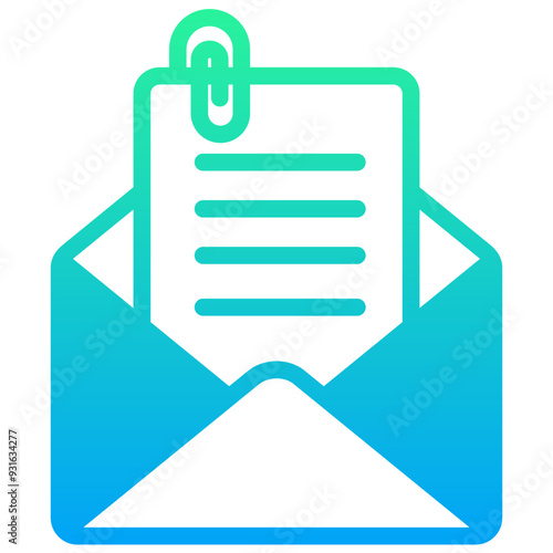Mail Attachment Icon