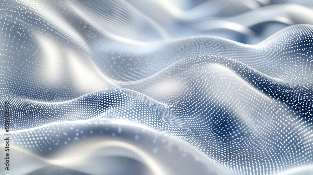 A high-tech background featuring a digital mesh network design in silver and blue gradients, ideal for a cybersecurity application's user interface A high-tech background featuring a digital mesh network design in silver and blue gradients, ideal for a cybersecurity application's user interface
