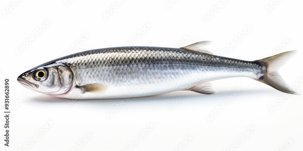 Freshwater Fish Isolated on White Background Freshwater Fish Isolated on White Background
