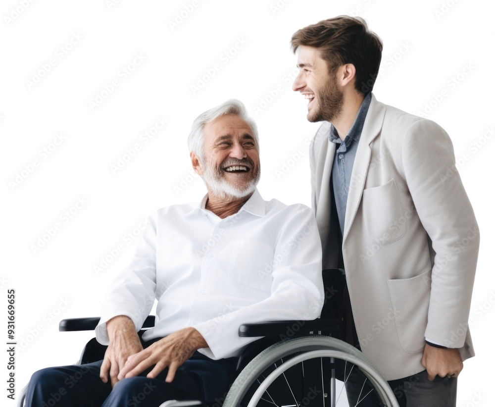 PNG Wheelchair smiling adult man. PNG Wheelchair smiling adult man.