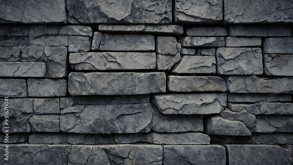 Fototapeta premium An illustration of weathered stone texture 