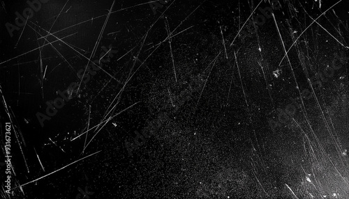 Noise and scratches on a black background,Scratches on a black background