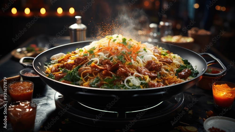 chinese food wok chinese food wok