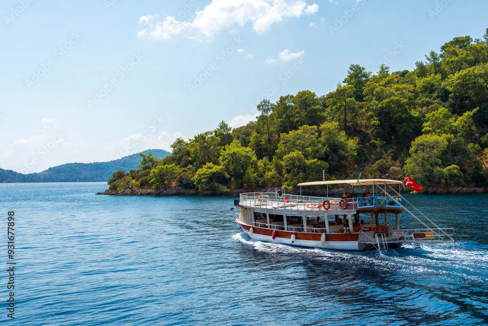 Beautiful Gocek Islands in Turkey