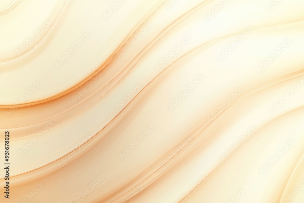 Abstract Background with Smooth, Curved, and Flowing Lines in Soft Warm Tones Abstract Background with Smooth, Curved, and Flowing Lines in Soft Warm Tones