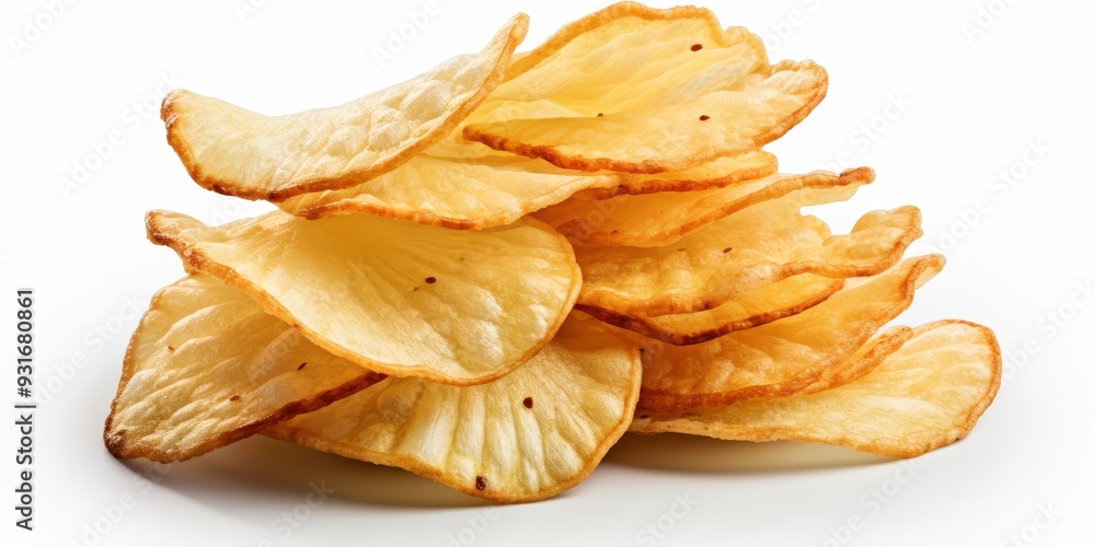 Crispy and Delicious Potato Chips Crispy and Delicious Potato Chips