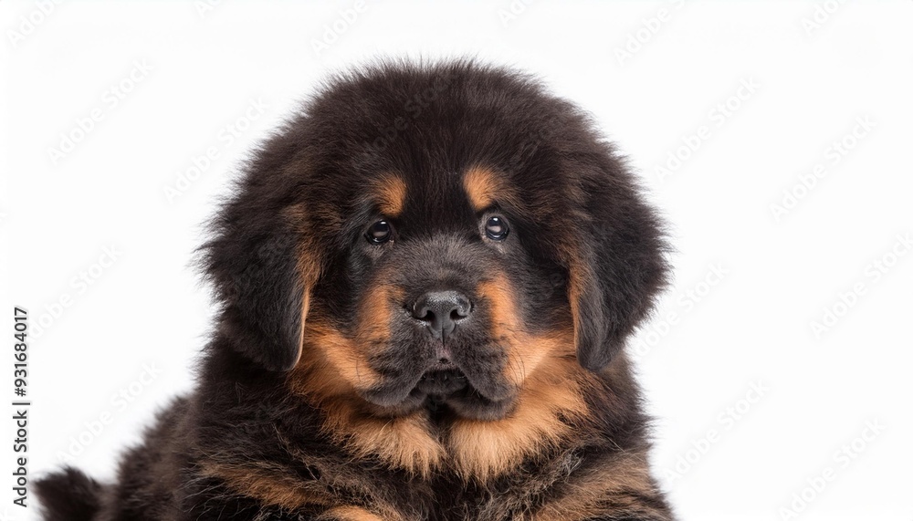 チベタン・マスティフの子犬のポートレート(Tibetan Mastiff puppy portrait on white background)
チベタン・マスティフの子犬のポートレート(Tibetan Mastiff puppy portrait on white background)