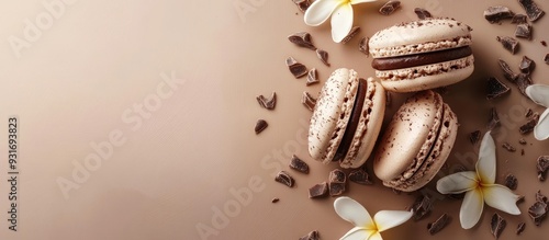 Homemade vanilla chocolate ...