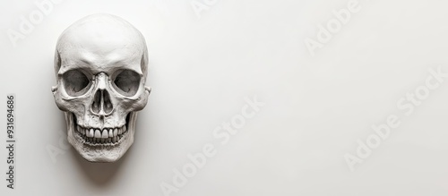 Skull on Halloween evening ...