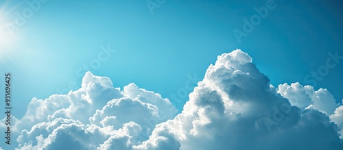 Blue Sky with White Clouds ...