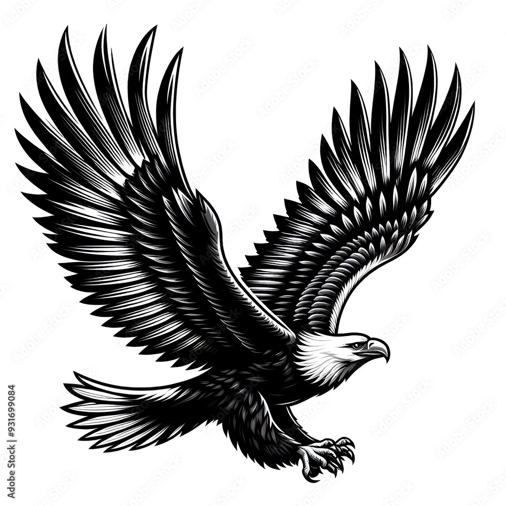 Fototapeta premium Soaring Eagle