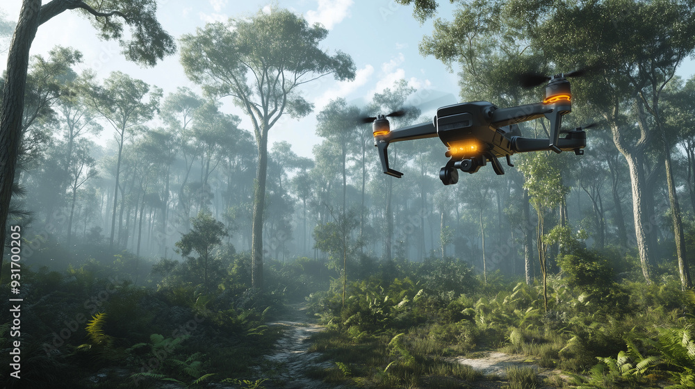 Futuristic AI-Enhanced Environmental Conservation Project Utilizing Drones and Advanced AI Technology for Real-Time Wildlife Monitoring and Ecosystem Preservation Futuristic AI-Enhanced Environmental Conservation Project Utilizing Drones and Advanced AI Technology for Real-Time Wildlife Monitoring and Ecosystem Preservation