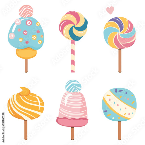 Clipart of Candyland
