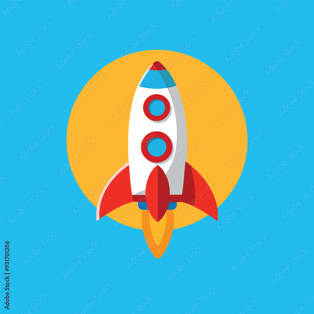 Rocket Spaceship Cartoon Vector Icon Illustration. Science Technology Icon Concept Isolated Premium Vector. Flat Cartoon Style Rocket Spaceship Cartoon Vector Icon Illustration. Science Technology Icon Concept Isolated Premium Vector. Flat Cartoon Style