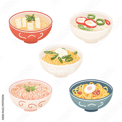 Clipart of Chow Mein